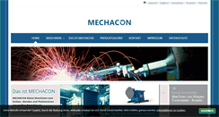 Desktop Screenshot of mechacon.de