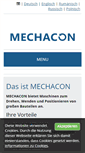 Mobile Screenshot of mechacon.de